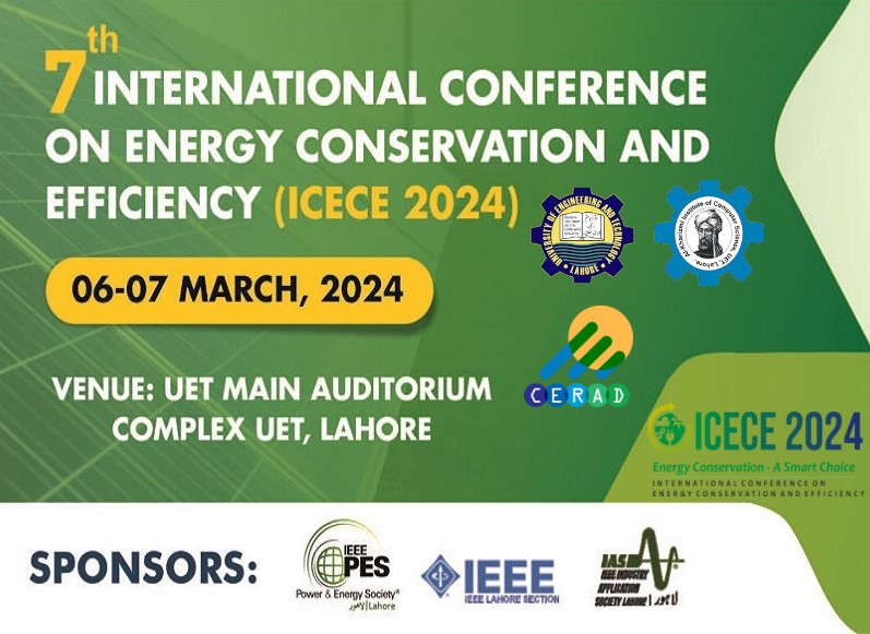 7th IEEE International Conference on Energy Conservation and Efficiency (ICECE) 2024