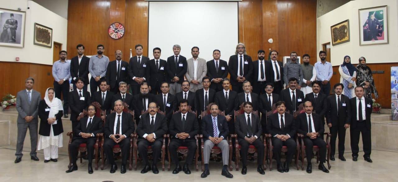VC UET Lahore Joins Closing Ceremony of Generative AI Workshop at Punjab Judicial Academy